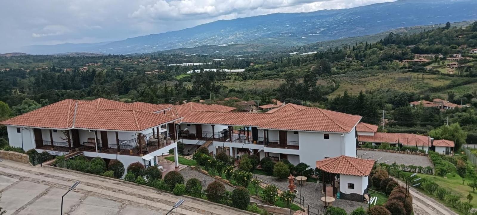 Hotel Campestre Cordillera De Los Andes Villa de Leyva Esterno foto